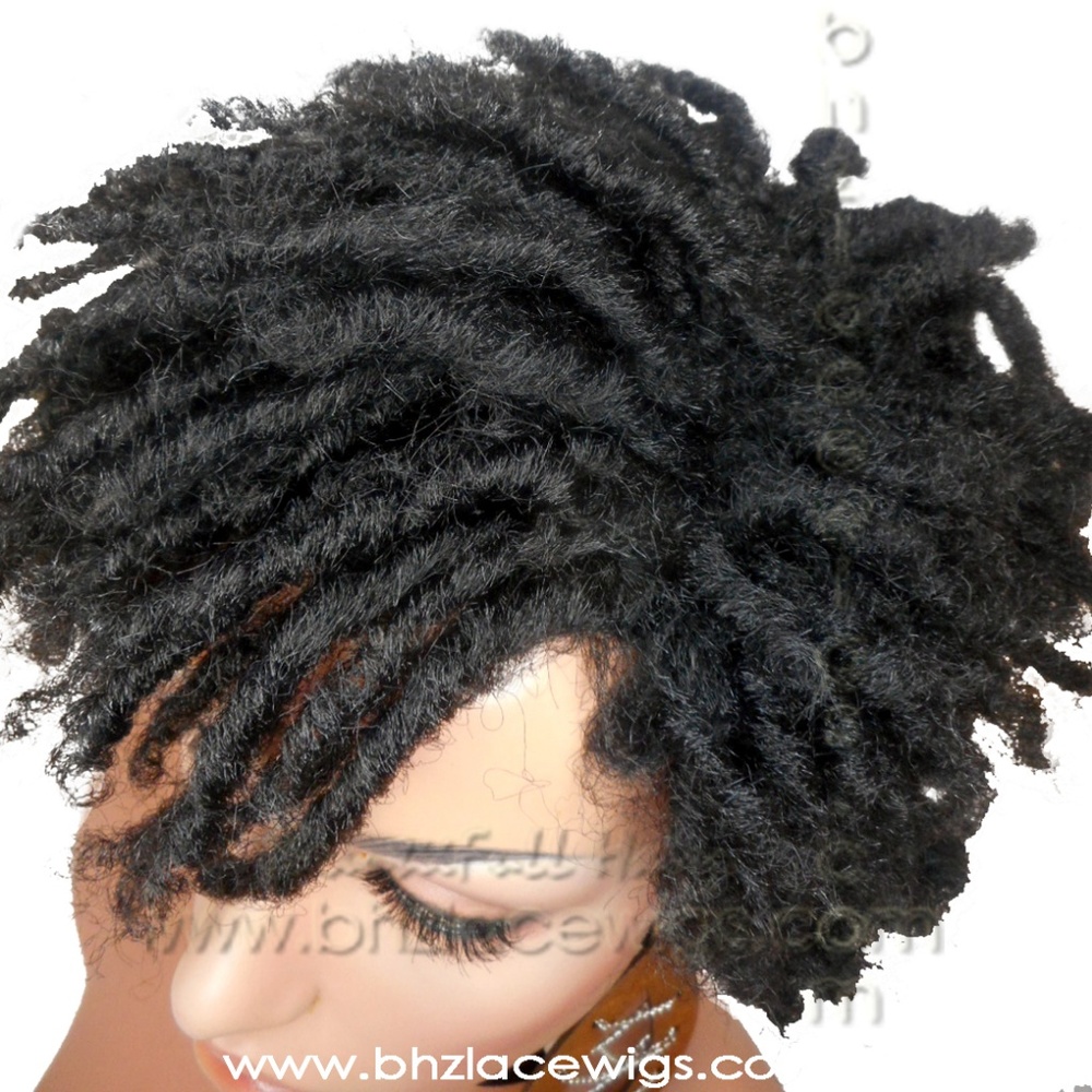 Zafira Full cap TWIST OUT wig faux locs dreadlocks - Picture 5 of 8